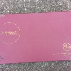 Scrabble Crossword Game - Pink Edition by Selchow & Righter